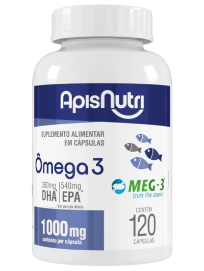 Ômega 3 120caps Apisnutri